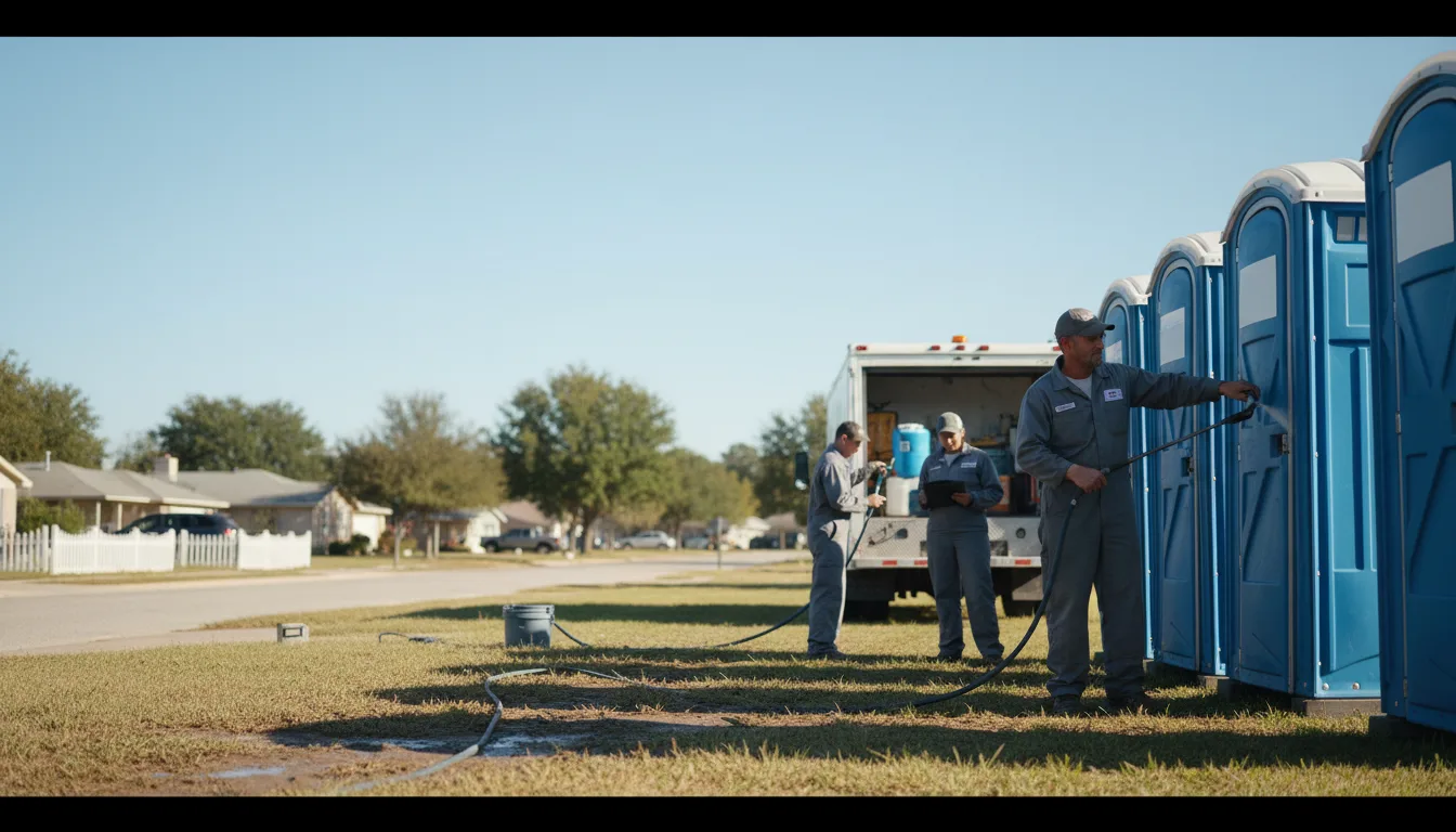 Long-Term Portable Toilet Rental in Bellefontaine, MS near me